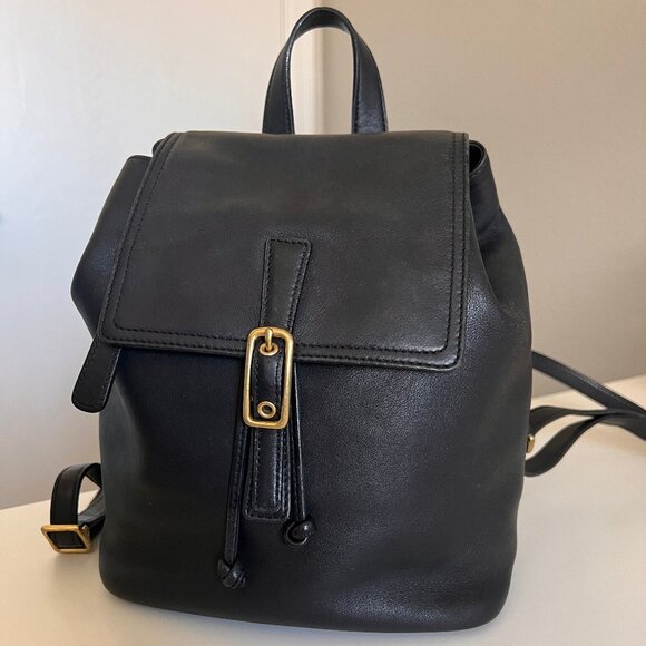 VTG Coach Leather Backpack Day Pack Purse Small Legacy West Drawstring Bag 9858 s-l1200.jpg main image 3